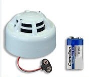 انواع دتکتورهای موضعی(باطری خور)آتش نشانی