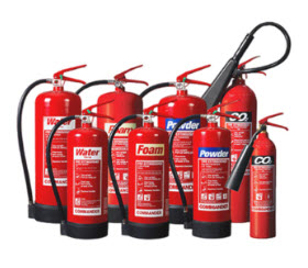 انواع کپسول های آتش نشانی