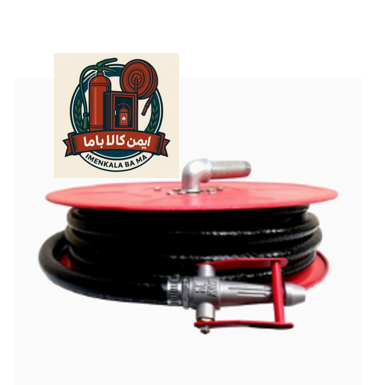 قرقره باهوزریل آتش نشانی15متربانازل تمام فلز