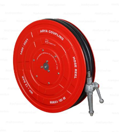 قرقره هوزریل آتش نشانی 15متری برندآریاکوپلینگ تائیددار