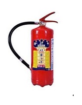 کپسول آتش نشانی پودروگاز 12 کیلوگرمی دژبه انضمام نازل و پایه دیواری