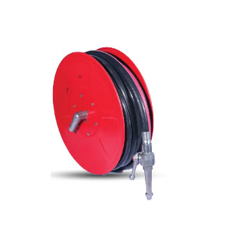 قرقره هوزریل آتش نشانی 20متری پارندنازل پدالی(سماوری)